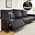 billige Reclinerdeksel-1/2/3 sete vanntett hvilestol sofatrekk pu skinn lenestoltrekk ensfarget elastisk relax enkelt sofa trekktrekk hjem hotell