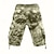 billige Klassisk-Herre Taktiske shorts Cargoshorts Camo Shorts Shorts Knapper Multi lomme Kamuflasje Kamuflasje Farge Anvendelig Kort Daglig utendørs Camping &amp; Vandring Mote Klassisk Blå Rød