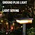 cheap Outdoor Wall Lights-Solar Pathway Lights Lawn Lights Floor Mounted Lights Wall Mounted Lights Camping Decorative Lights Outdoor Garden Courtyard Decorative Lights Lawn Tent Layout Lights String Lights  1PC