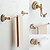 voordelige Badkameraccessoireset-antieke bronzen badkamermeubelset, verstelbare handdoekhouder van messing, toiletrolhouder, handdoekhouder, haak, badkameraccessoireset voor wandmontage