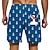 cheap Animals &amp; Birds-Men's Anchor Funny Duck Lined Shorts 2 in 1 Board Shorts Swim Shorts Mid Waist Hawaiian Vacation Holiday Beach Wear Side Pockets With Compression Liner Elastic Drawstring Waist Designer Clothing