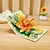 baratos Presentes-borboleta 3D vibrante &amp;Cartão de felicitações pop-up de margarida, melhor presente para mãe, cartão de buquê de flores para o dia das mães, agradecimento ao professor, aniversário, cartão de