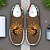 preiswerte Sneaker für Herren-Atmungsaktive Slip-On-Wanderschuhe mit Tribal-Print für Herren – leichte Flyknit-Mesh-Schuhe für lässige Outdoor-Aktivitäten