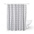 Douchegordijnen voor Badkamer Polyester Waffle Textuur Strooi Patroon Douchegordijn met Metalen Ogen en Plastic Haken 180cm*180cm (70"*70") voordelige Douchegordijnen-Douchegordijnen voor Badkamer Polyester Waffle Textuur Strooi Patroon Douchegordijn met Metalen Ogen en Plastic Haken 180cm*180cm (70"*70")
