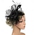 billige Coiffer-kvinner fascinatorer hatt teselskap hodeplagg kentucky-derby hodeplagg med klips mesh slør hodeplagg for bryllup