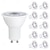 tanie Żarówki Punktowe LED-10 szt. 7 W Żarówki punktowe LED 500 lm GU10 GU10 8 Koraliki LED SMD 2835 Przygaszanie Ciepła biel 220 V