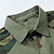 preiswerte Arbeitshemden für Herren-Herren Hemd Arbeitshemden Freizeithemd Arbeitshemd Knopfhemd Cargohemd Schwarz Grün Beige Langarm Tarnung Umlegekragen Outdoor Täglich Fronttasche Bekleidung Mode