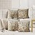 billiga blom- och växtstil-Vintage Pastoral Dekorativa Kuddöverdrag 4PC Mjukt Fyrkantigt Soffkuddöverdrag Kuddöverdrag för Sovrum Vardagsrum Soffa Stolv