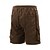 ieftine În aer liber-Bărbați Pantaloni Scurți Cargo Pantaloni Scurți Pantaloni scurți casual Σορτς πεζοπορίας Pantaloni scurți din velur Cordon Talie elastică Multi Buzunare Simplu Respirabil Confortabil la umezeală