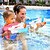 abordables Jouets d&#039;Eau-Lot de 4 pistolets à eau pour enfants et adultes, super pistolet à eau à longue portée et grande capacité pour garçons et filles, piscine d&#039;été, plage, extérieur, jouets de combat d&#039;eau, cadeaux de fête (aléatoire)