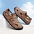 economico sandali da esterno-sandali casual bianchi da uomo slip-on – scarpe estive traspiranti da esterno per spiaggia, vacanze e uso quotidiano