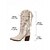 abordables Cowboy et bottes occidentales-Bottes western bohèmes roses à franges étoiles pour femmes – style cowgirl chic avec talon bloc pour les festivals de musique et les tenues décontractées