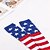 billige Mænds kostumer-USA Flag Karneval Handsker Sokker og Nylonstrømpe Afslappet Voksne Herre Dame Maskerade Uafhængighedsdag 4. juli Afslappet Festival Nemt karnevalskostume Klæd dig ud