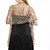 baratos Xailes-Envoltórios de Casamento para Mulheres Elegantes com Proteção Solar Manga Curta Paillettes Com Cor Sólida Para Casamento de Verão