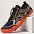 abordables Baskets-Homme Basket Chaussures pieds nus Chaussures Tendances Canyoning Occasionnel Cuir PU Maille Respirant Confortable Antidérapant À lacets Noir / Rouge Noir Bleu Roi Été Printemps
