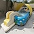 cheap Pools, Hot Tubs &amp; Supplies-nflatable Swimming Kiddie Pool for Adults Kids Large Blow Up Pool for Family Backyard Outdoor Toddler,Big Rectangle Pools for Children,Blue