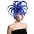 billige Coiffer-kvinner fascinator blomst fjær hatt teselskap for derby cocktail bryllup kentucky fascinators hatt en himmelblå