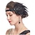 baratos Acessórios e mais-Anos 20 O Grande Gatsby Faixa De Cabelo Estilo Melindrosa O Grande Gatsby Pena Retro Purpurina Brilhante Cristal / Strass Fantasia Mulheres Carnaval Dia dos namorados Baile de Máscaras Traje de festa