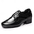 preiswerte Tanzschuhe für Herren-Herren Brogue Brogue Disco-Tanz PU Leder Atmungsaktiv Bequem Rutschfest Schnürung Schwarz / weiss Schwarz Braun Herbst Winter