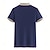 abordables Polo classique pour homme-Homme Graphique Polo Manche Courte Polos Chemises à Col Vêtement décontracté de travaile École Extérieur Athleisure Tenue quotidienne Impression 3D Été Noir bleu marine Marron