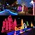 abordables Lampes néon led-Bande lumineuse LED étanche 360° ronde néon 5-30 m/16-100 pi, flexible et à intensité variable avec télécommande multimode, prise AC220 V UE/UK/AU