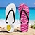 billige Ferietøfler-flip flops med andetrykk for menn – morsom og uformell stil for strandturer, utendørs sommerfester og slapper av ved bassenget