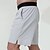 abordables Shorts de course-Homme Shorts de course Été Extérieur Coupe régulière Respirant Séchage Rapide Shorts Taille Élastique Noir Gris clair Course Chasse Escalade S M L XL XXL
