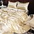 preiswerte Bettlakensets-Reine Farbe doppelseitige Ice Silk vierteiliges Set Seidendeckenbezug kühl nackter Schlaf drei-teilige Bettwäsche