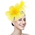 economico Fascinator-Cappello da donna con fascinator, stile anni &#039;20 e &#039;50, per feste di nozze, cocktail, fiori, rete, piume, fermaglio per capelli per carnevale