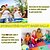 abordables Juguetes de exterior y de verano-60 bolas de agua reutilizables, globos de agua reutilizables para juguetes y juegos al aire libre, juguetes de agua para niños y adultos, niños y niñas, pelota de juguetes de verano para divertirse en