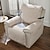 abordables Housse de fauteuil inclinable-Housse de chaise inclinable imperméable matelassée pour grande chaise inclinable, housse de siège réversible et lavable avec sangles élastiques réglables pour enfants et animaux domestiques