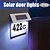 cheap Outdoor Wall Lights-1PC Solar 4LED Address Lights Wall Lights Suitable for Home Garden Street Courtyard and House A Warm Gift for Friends