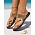 billiga Semester Sandaler-slip-on sandaler i strass för kvinnor – glänsande svarta kors och tvärs för strandfester, sommarfester och avslappnade glamlooks