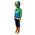 voordelige Videogamekostuum-Brawlsterren Groepskostuum Jumpsuit Bodysuits Carnavalskostuum Aankleden Videogamekostuumsfor Kinderen Volwassenen Uniseks Prestatie Feest Strip Con