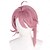 economico Parrucche Anime-Parrucca Sintetica White bird Aero Liscio Molto ondulata Asimmetrico Riga Profonda Fatto a macchina Parrucca 16 pollici A1 Capelli Sintetici Per donna Design alla moda Classico Confortevole Rosa