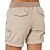 economico Fondi-Per donna Shorts da corsa Shorts da escursionismo Estate Esterno Vestibilità regolare Asciugatura Rapida Pantaloncini Coulisse Elastico in vita Cáqui Escuro Nero Caccia Arrampicata Campeggio