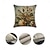 billiga blom- och växtstil-Vintage Pastoral Dekorativa Kuddöverdrag 4PC Mjukt Fyrkantigt Soffkuddöverdrag Kuddöverdrag för Sovrum Vardagsrum Soffa Stolv