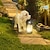cheap Landscape Lights-1 Pc Outdoor Solar Simulation Puppy Decorative Light Luminous Lantern Courtyard Garden Lawn Path Terrace Landscape Light Cute Animal Decorative Light