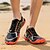 abordables Baskets-Homme Basket Chaussures pieds nus Chaussures Tendances Canyoning Occasionnel Cuir PU Maille Respirant Confortable Antidérapant À lacets Noir / Rouge Noir Bleu Roi Été Printemps