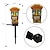 abordables Éclairages pour allées-1 lampe solaire d&#039;extérieur à LED pour paysage, alimentée par un totem sauvage, lampe de sol enfichable, pour jardin, pelouse, villa, cour, paysage