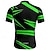 abordables Maillots pour hommes-Homme Maillot de cyclisme Graphique Manche Courte Cyclisme T-shirt Maillot avec 3 poches arrière VTT Vélo tout terrain Séchage Rapide Design Anatomique Évacuation de l'Humidité Respirant Des sports