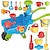 abordables Jouets de Plage et de Plein Air-Table à eau pour tout-petits de 3 à 5 ans et de 1 à 3 ans - Table à eau d&#039;extérieur pour enfants - Table sensorielle de sable, jouets de plage d&#039;été, table d&#039;activités de bac à sable, jouets d&#039;eau