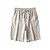billiga Herrarnas Elite Shorts-herrshorts i 100 % linne enfärgade ovanför knäna vardagssemester etnisk stil blå khaki