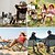 abordables Mobilier de camping-Table d&#039;appoint de camping portable, table de plage pliante en aluminium ultralégère avec sac de transport pour cuisine en plein air, pique-nique, camping, bateau, voyage