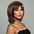 baratos Perucas Sintéticas sem Touca-Perucas sintéticas Trama Curly Reta natural Parte do meio Corte Assimétrico Fabrico à Máquina Peruca 12 polegadas A1 Cabelo Sintético Mulheres Design de moda Clássico Confortável Loiro