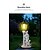 abordables Éclairages pour allées-1 pc LED extérieur paysage lumières ange câlin livre mère et enfant résine suspension lampe cour jardin pelouse chemin parc paysage lampe lampe décorative