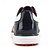 preiswerte Herren Golfschuhe-Rote und marineblaue Golfschuhe für Herren – leistungsstarke Schnürsneaker mit Lederdetails für Golf, Sport und Freizeit