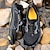 abordables Zapatillas Informales-Hombre Zapatillas de deporte Antideslizantes Barranquismo Casual Diario Cuero PU Malla Transpirable Cómodo Antideslizante Cordones Negro Marrón Verde Trébol Verano Primavera