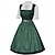 cheap Dirndl-Oktoberfest Dress Trachtenkleider Dirndl Blouse Maid Bavarian German Wiesn Women&#039;s Beer Festival Traditional Style Cloth Blouse Dress Apron