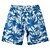 abordables Pantalones Cortos Élite para Hombres-Hombre Pantalón corto Pantalones cortos de playa Correa Graphic Hoja Animal Transpirable Secado rápido Longitud de la rodilla Exterior Vacaciones Hogar Vacaciones Estilo Étnico Azul cielo Ejercito